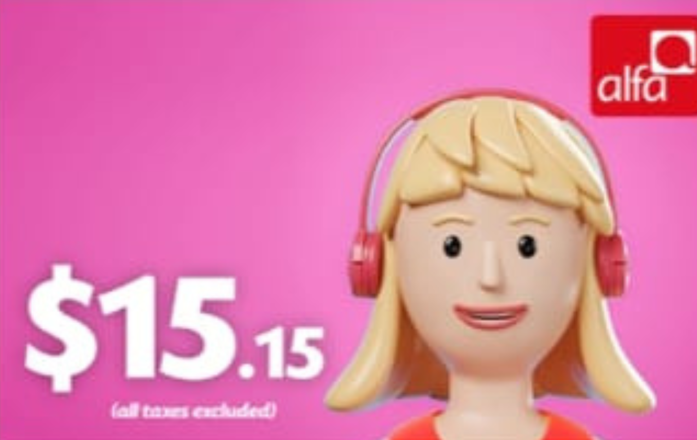 ALFA $15.15 - 2 Months